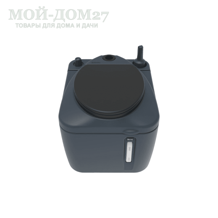 Торфяной туалет Rostok Eco 25 Графит | Мой-Дом27 | Стационарный торфяной биотуалет графитового цвета емкостью верхнего бака 20 л. и&nbsp;нижнего бака 45 л.<br>
 Отличительная черта туалета в разделении фракций в разные ёмкости. Это упрощает обслуживание туалета и избавляет от неприятного запаха в помещении.<br>
Высота сиденья: 45 см